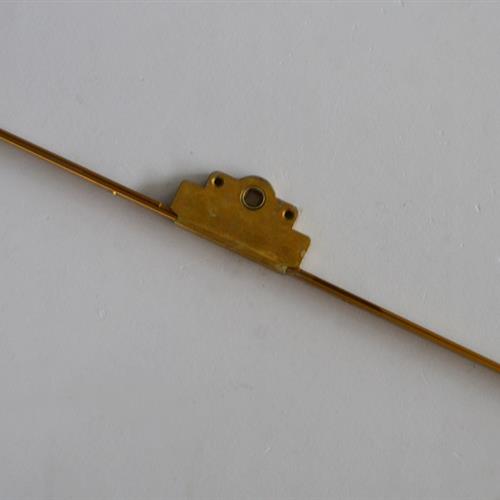麗行牌門用鍍黃單大頭傳動器 /塑鋼1.6米傳動器1600mm傳動桿門傳動器門傳動條